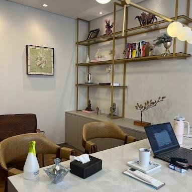 Espaço de café para pacientes